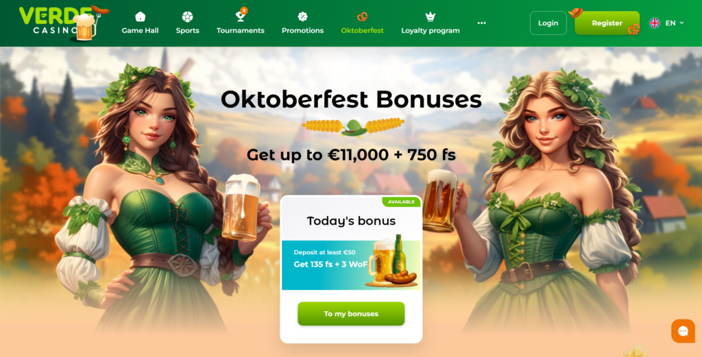 verde casino deposit and payout